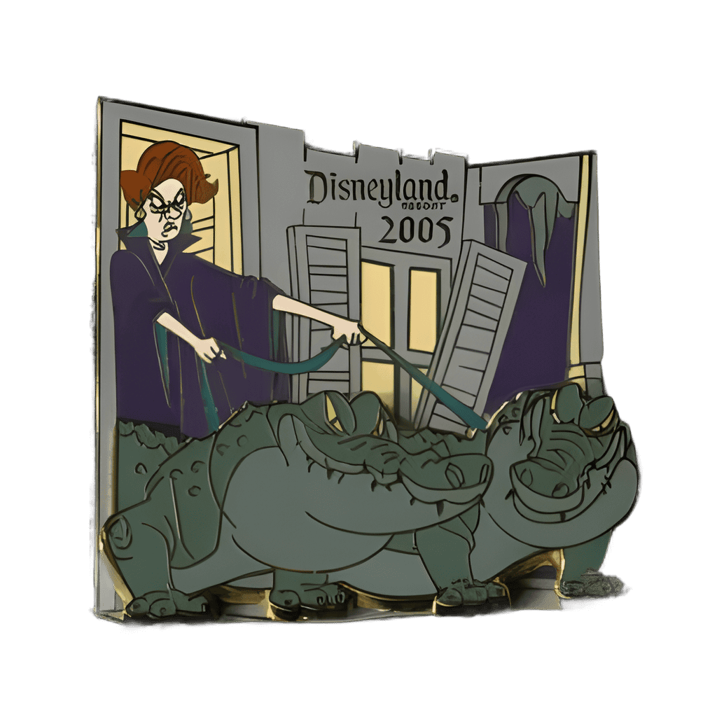 Medusa, Nero & Brutus Disney pin