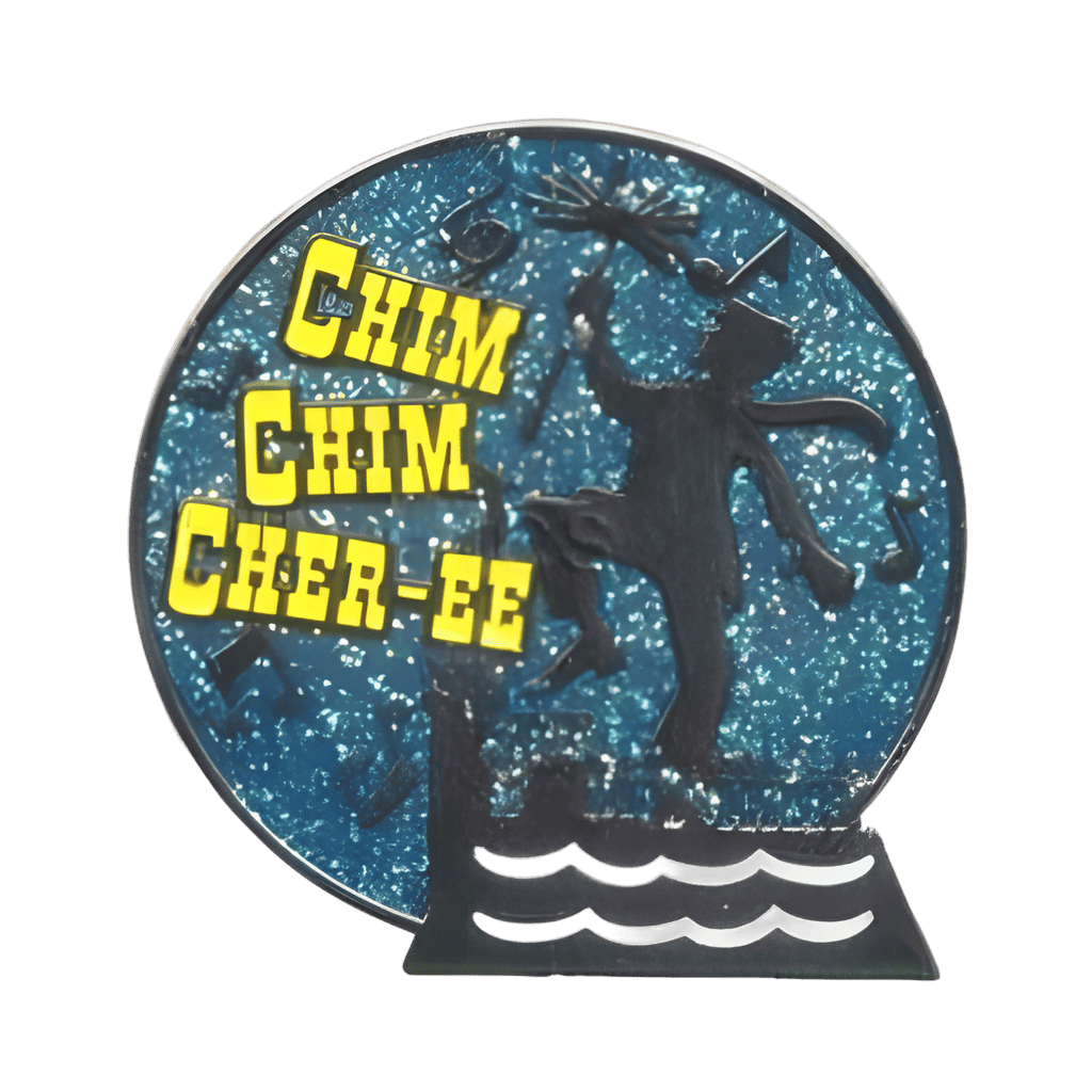 Chim Chim Cher-ee (Teal) Musical Disney pin