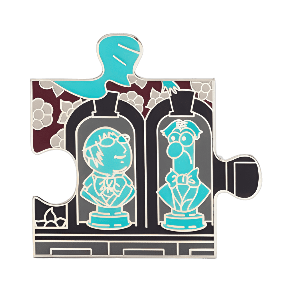 Beaker and Dr. Bunsen Honeydew as Busts Disney pin