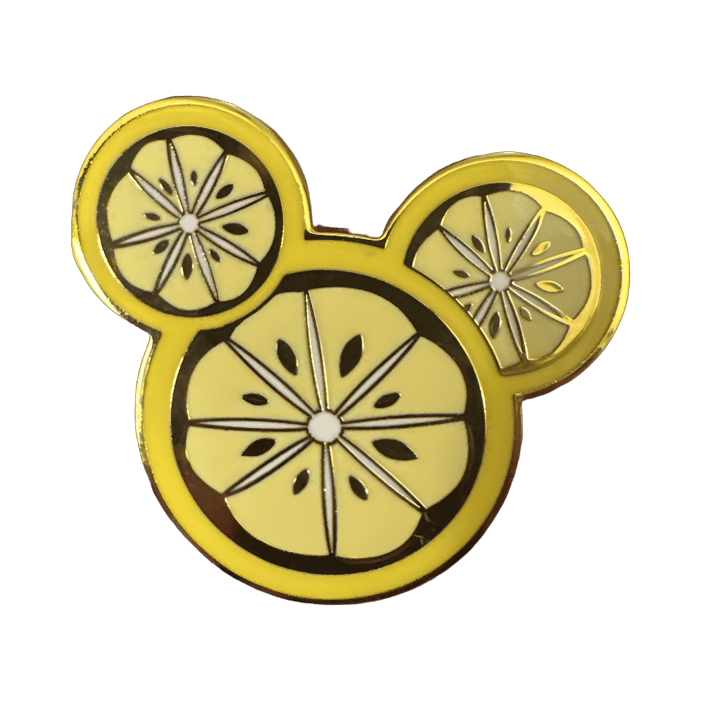 Mickey Lemon Flair Pin Disney pin