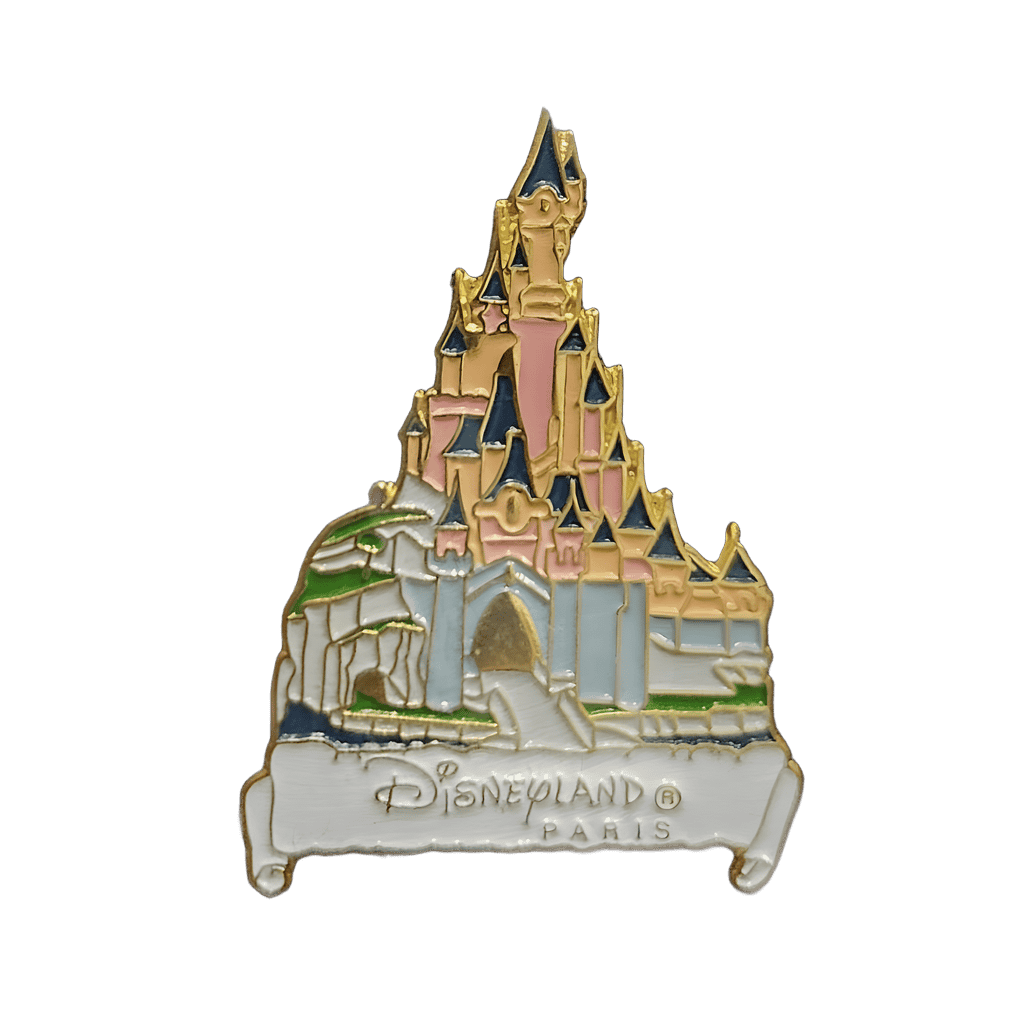 Soft Enamel Le Château de la Belle au Bois Dormant — Disneyland Paris Version Disney pin