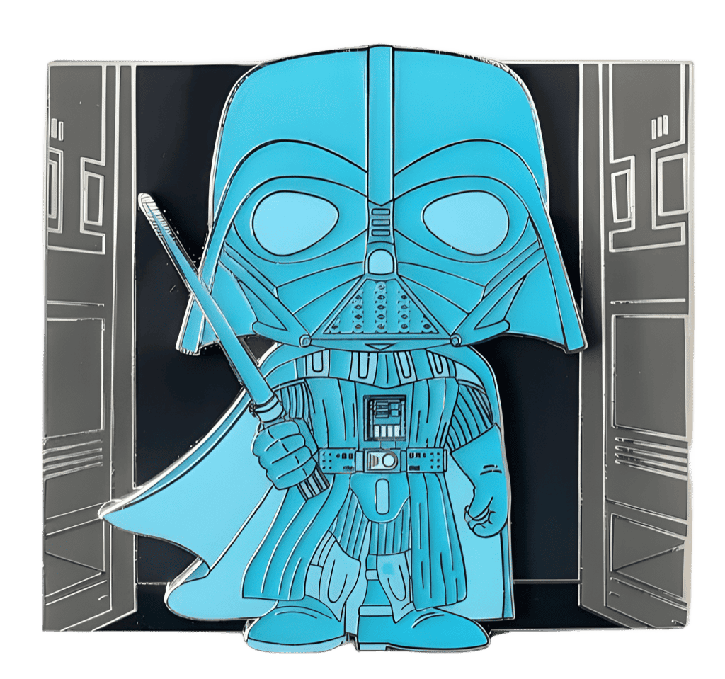 Holographic Darth Vader Disney pin