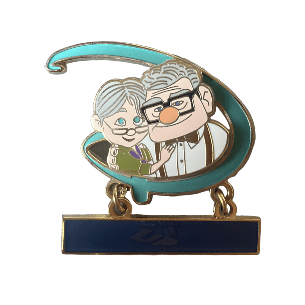 Carl and Ellie Disney pin