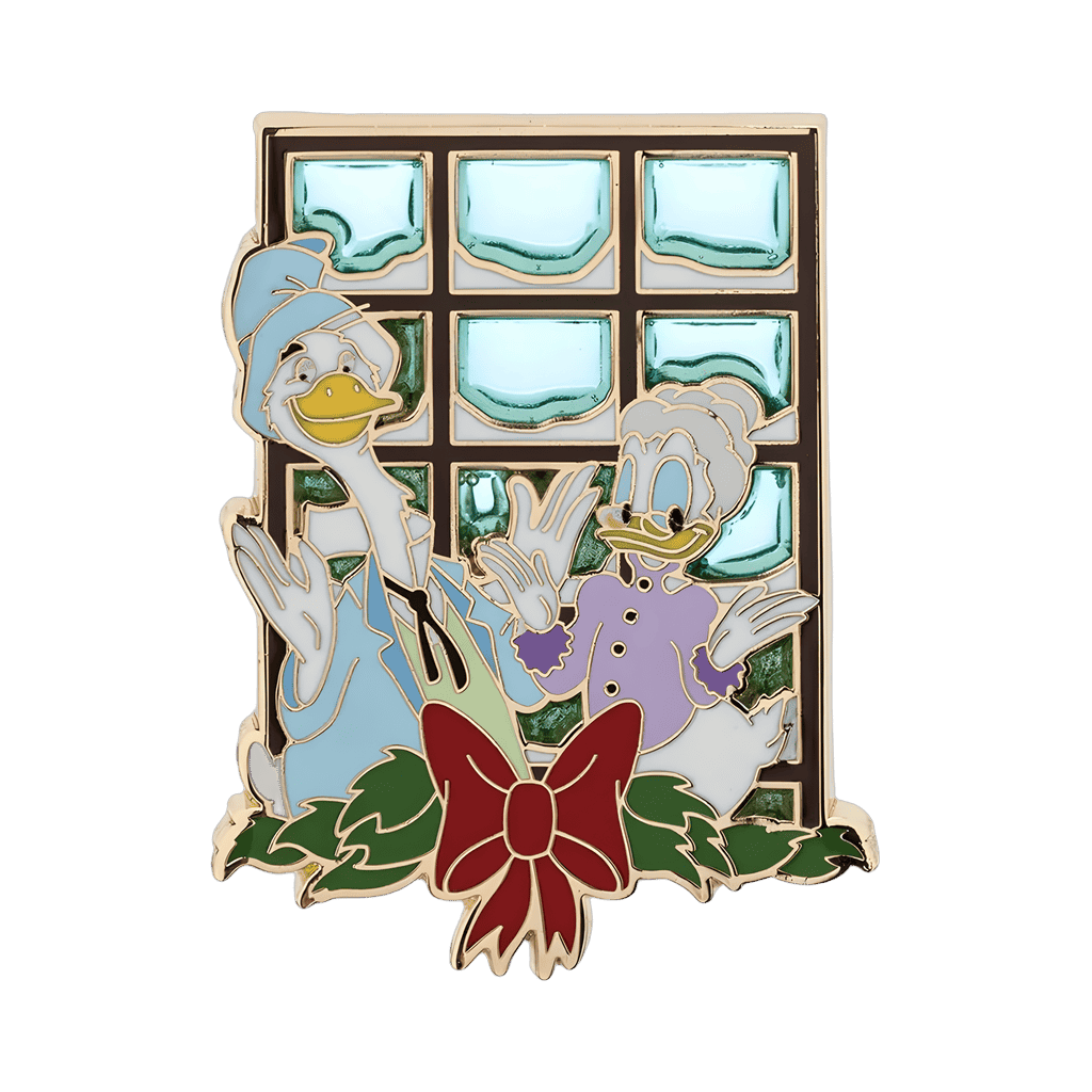 Grandma Duck and Uncle Waldo Disney pin