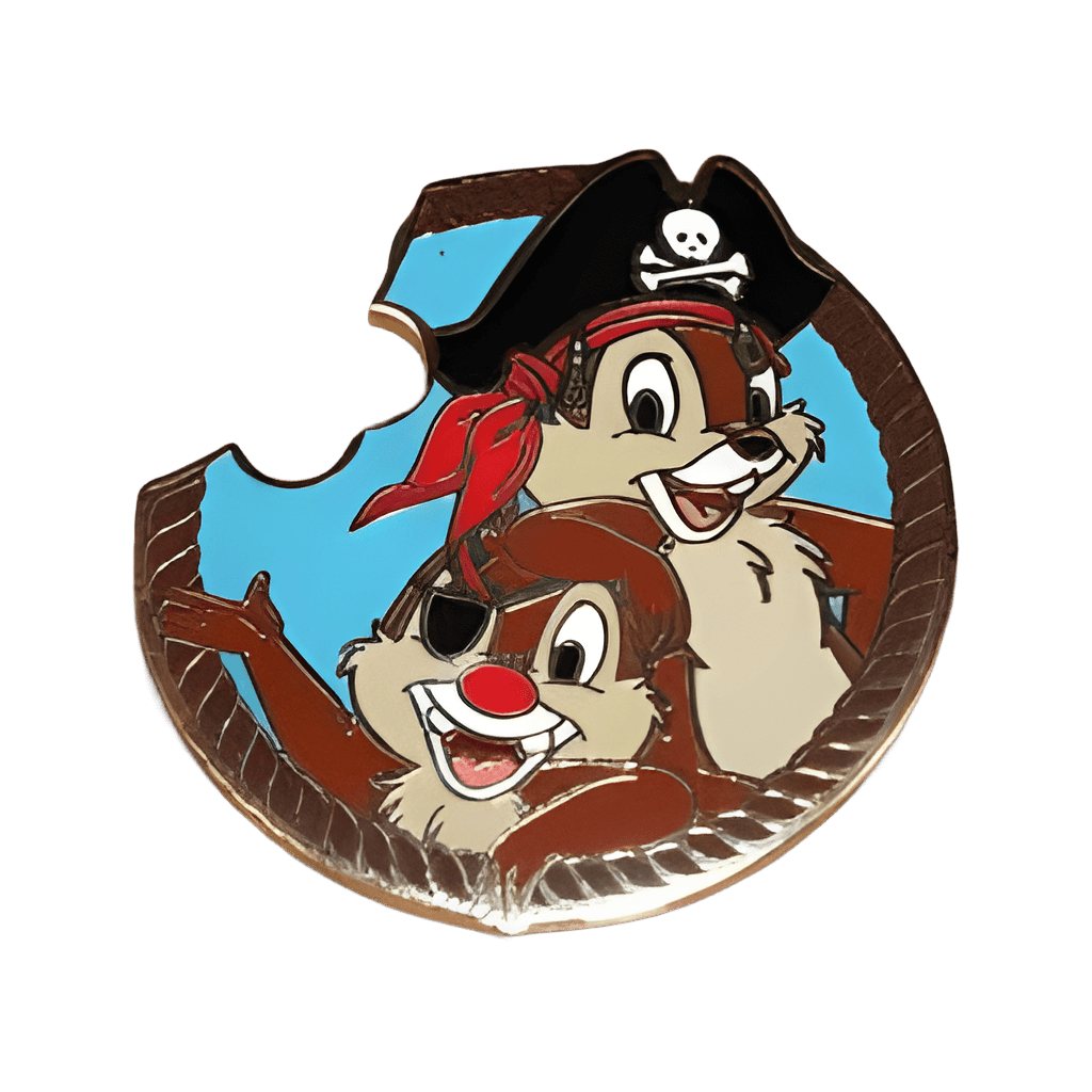 Chip and Dale. Disney pin