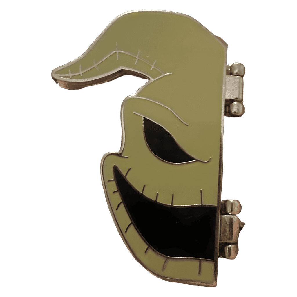 The Nightmare Before Christmas Hinged Pin of Oogie Boogie’s Face Disney pin