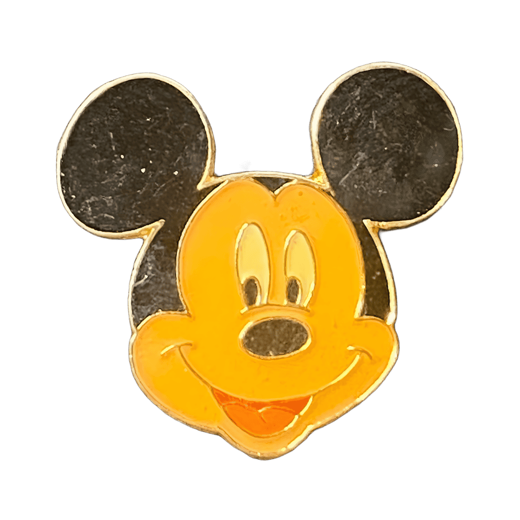 Mickey head Disney pin