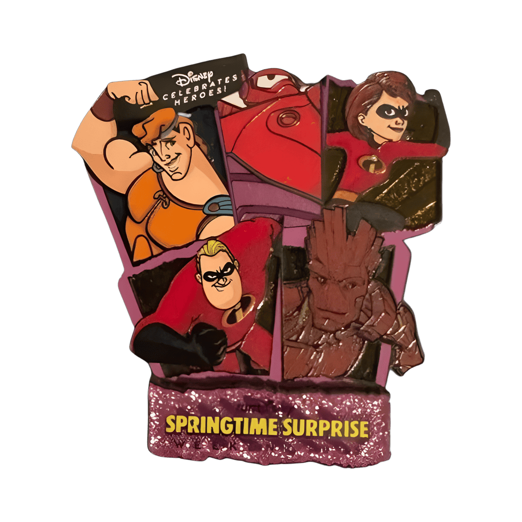 Disney Celebrates Heroes Springtime Surprise Disney pin