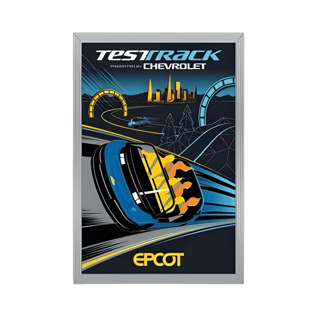 Test Track: Presented by Chevrolet Disney pin