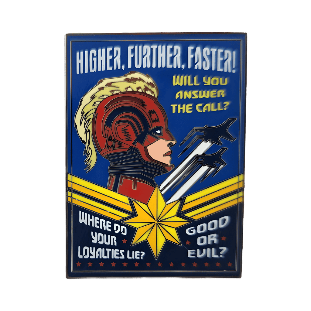 Captain Marvel Disney pin