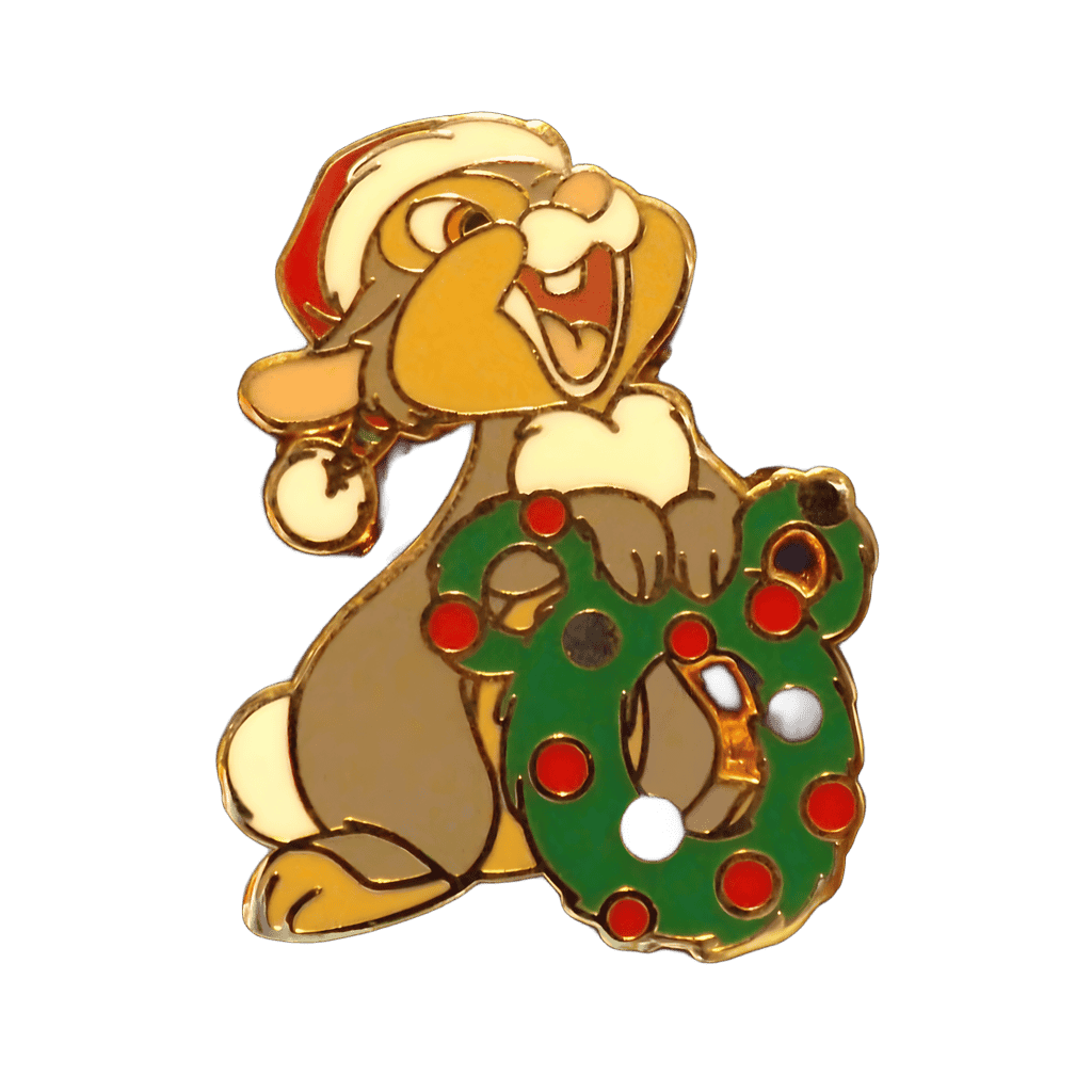Thumper with Mickey Wreath Disney pin