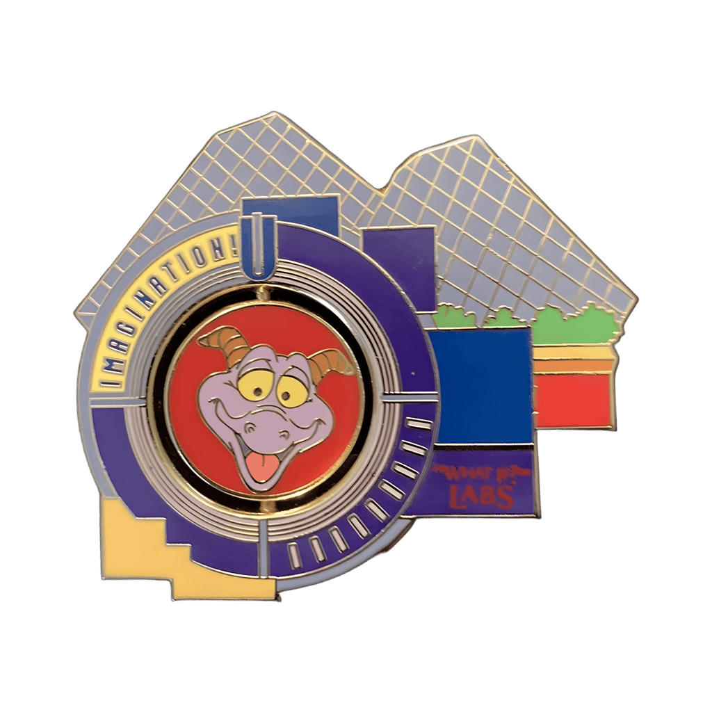 Figment at the Imagination Pavilion Disney pin