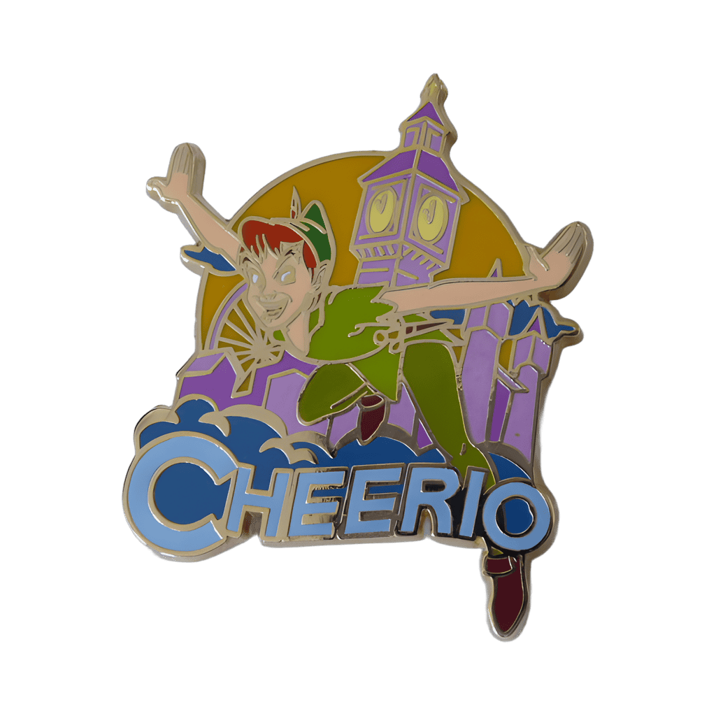 Peter Pan - Land of Eternal Knights - Cheerio Disney pin