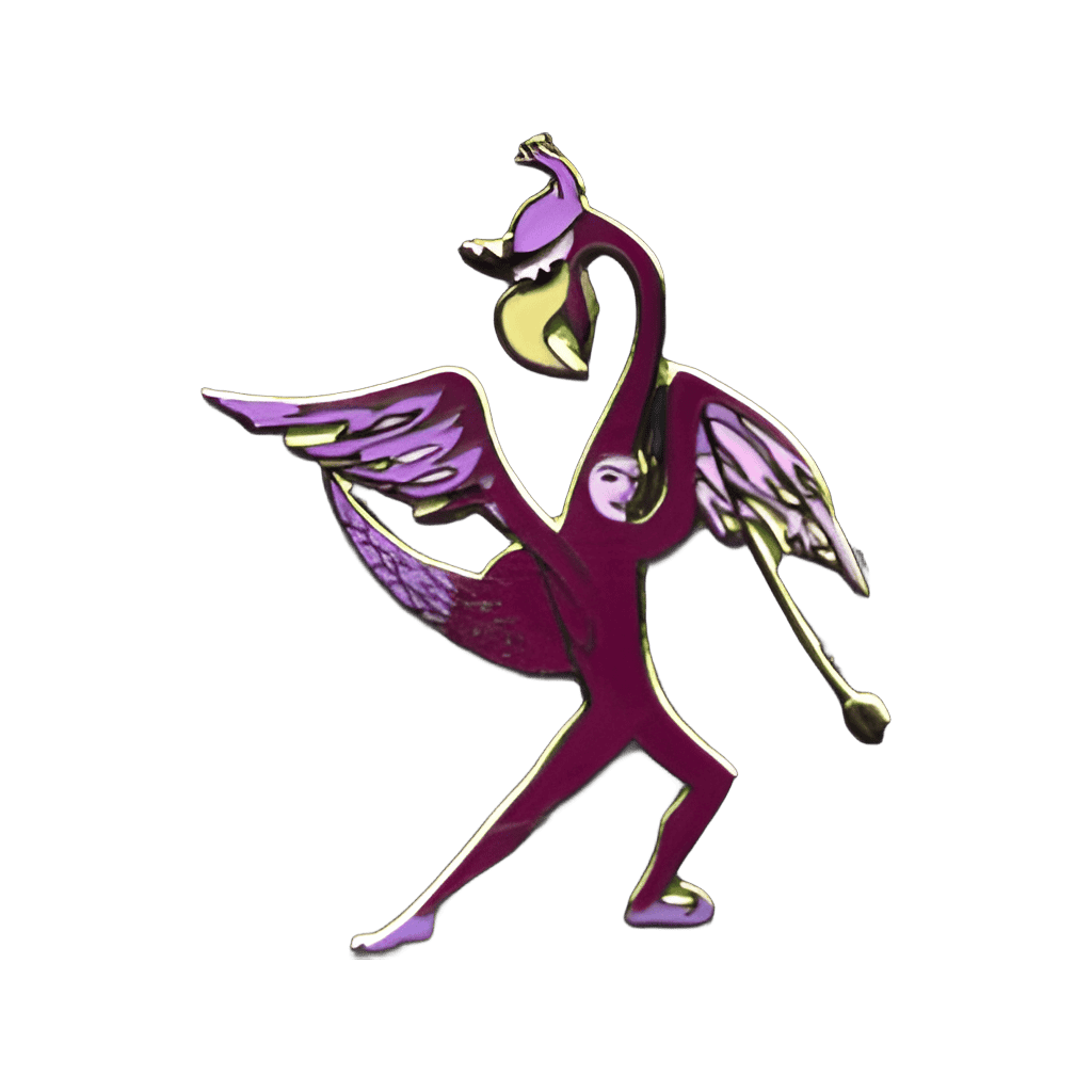 Flamingo Dancer Disney pin