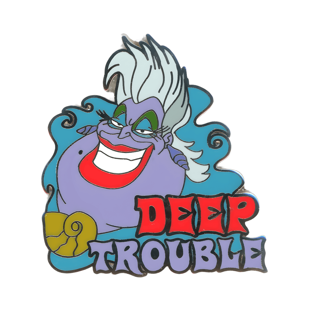 Ursula - Deep Trouble Disney pin
