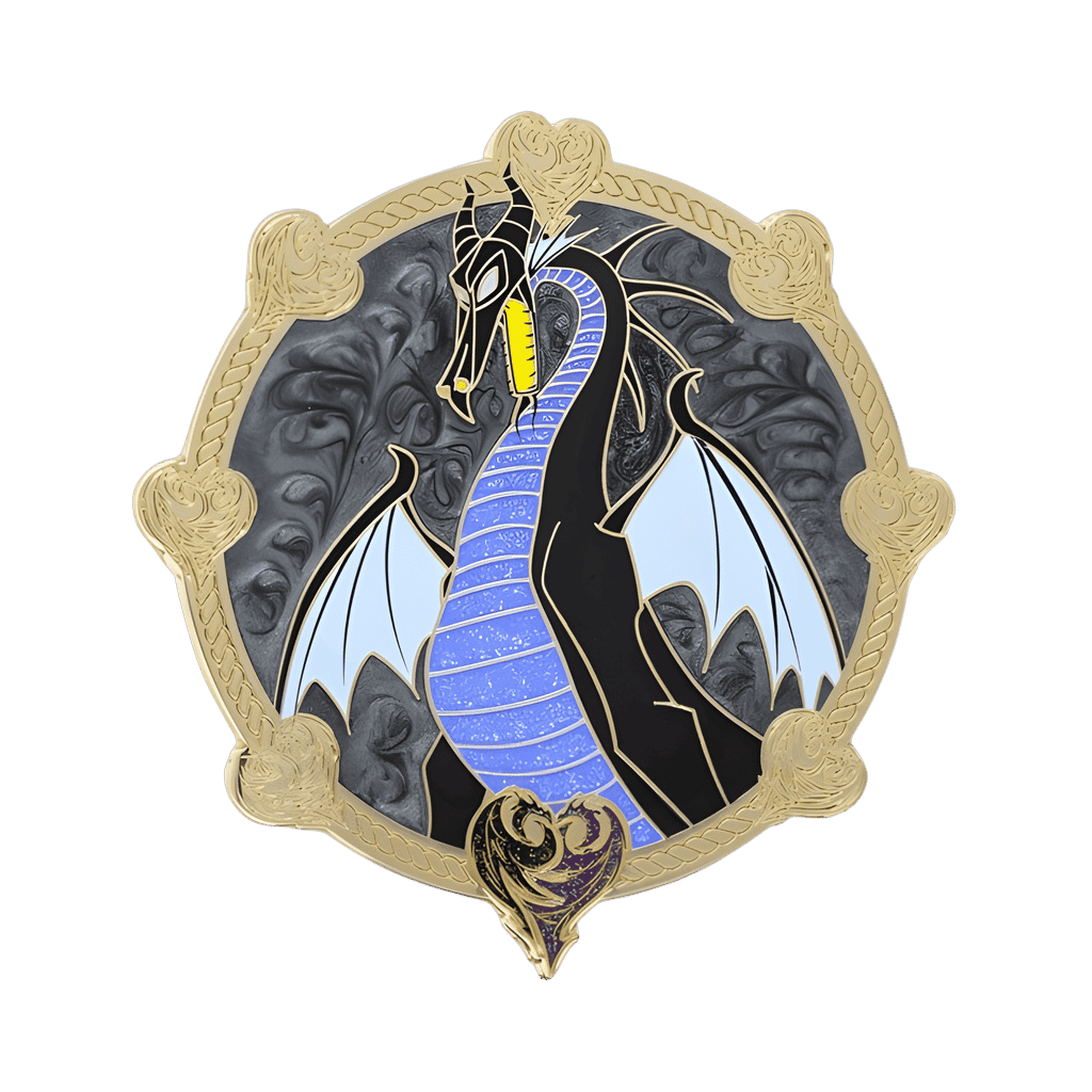 Maleficent Dragon Disney pin