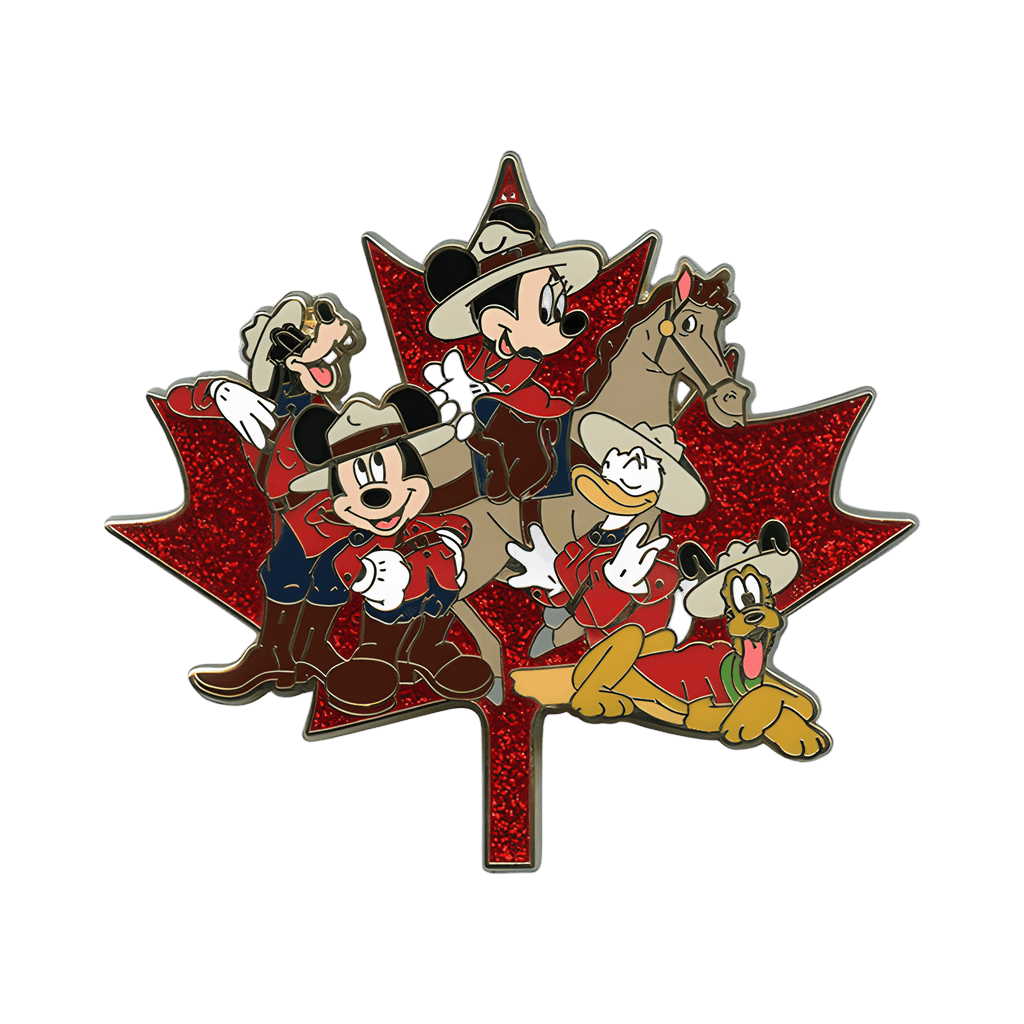 Fab Five as Mounties Jumbo Disney pin