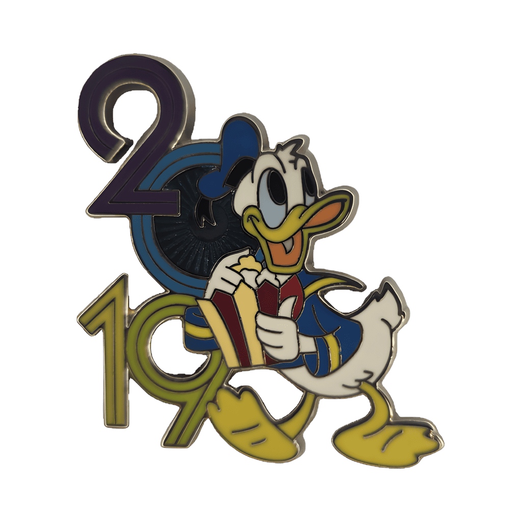 2019 Dated Booster Set - Donald Duck Disney pin