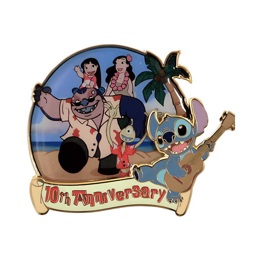 Lilo and Stitch Family 10th Anniversary Disney pin