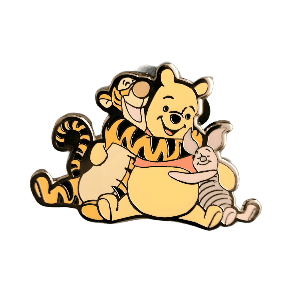 Pooh, Tigger & Piglet Group Hug Disney pin