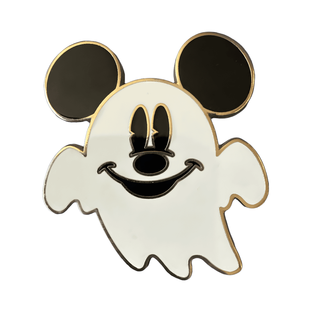 Ghost Mickey Disney pin