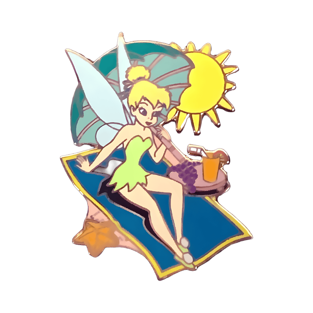 Tinker Bell at the Beach Disney pin