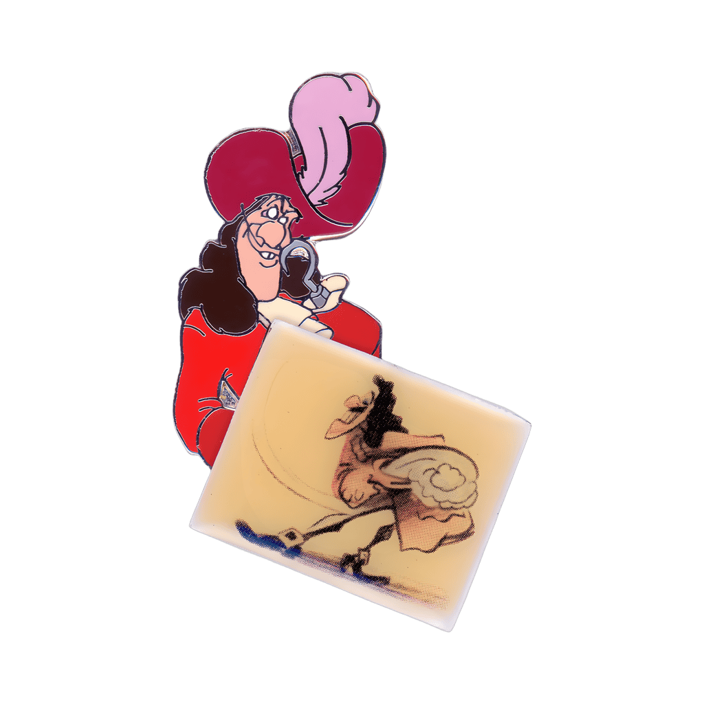 Captain Hook with a Concept Sketch Disney pin