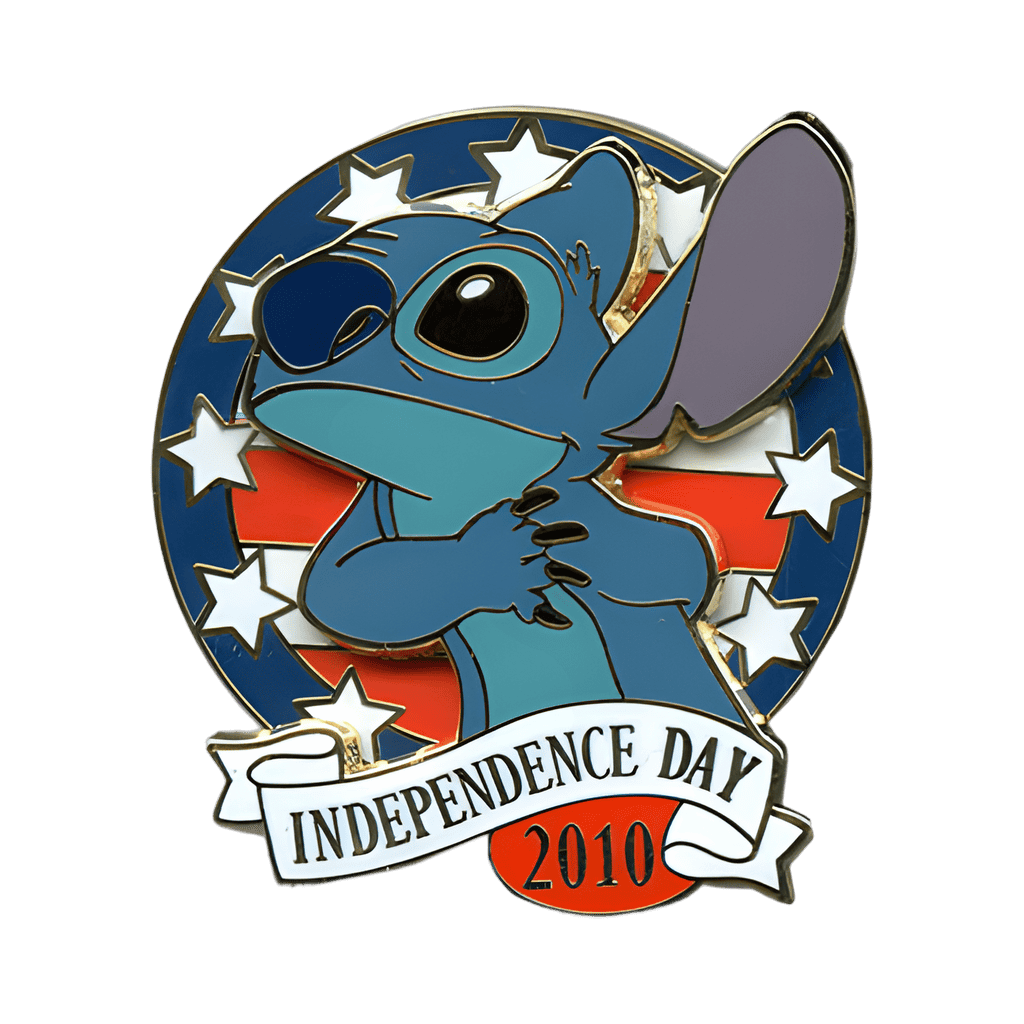 Independence Day 2010 - Stitch Disney pin