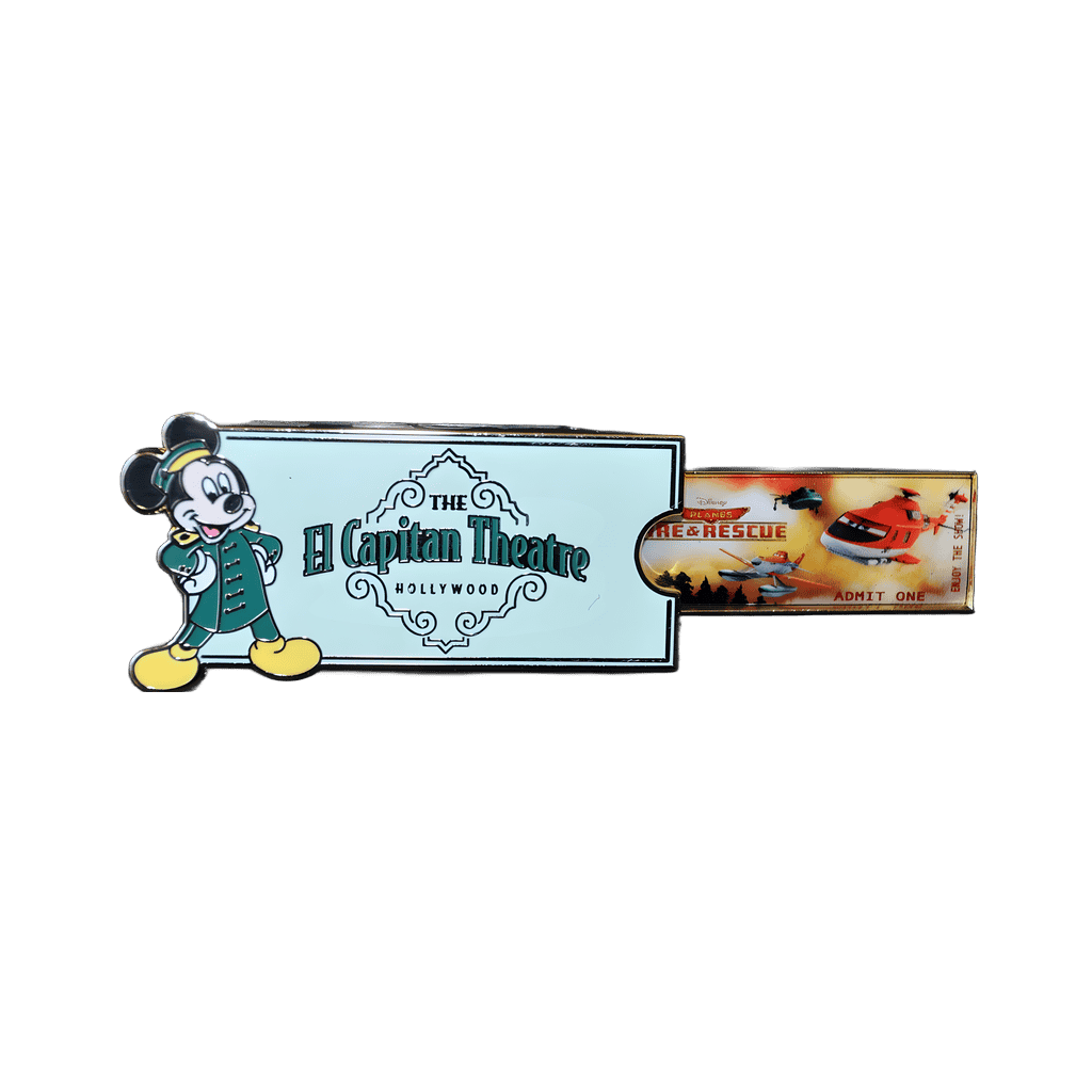 Mickey with Planes: Fire and Rescue Ticket Disney pin