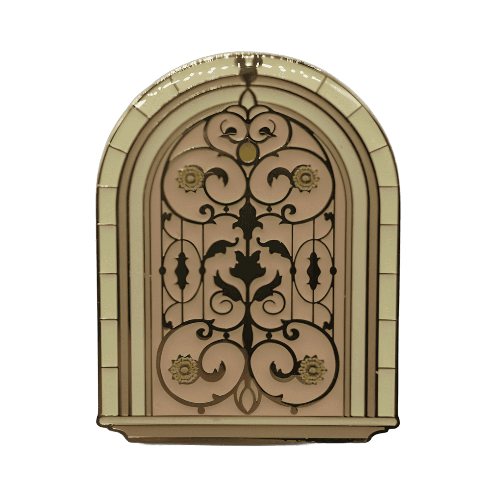 Castle Window Disney pin
