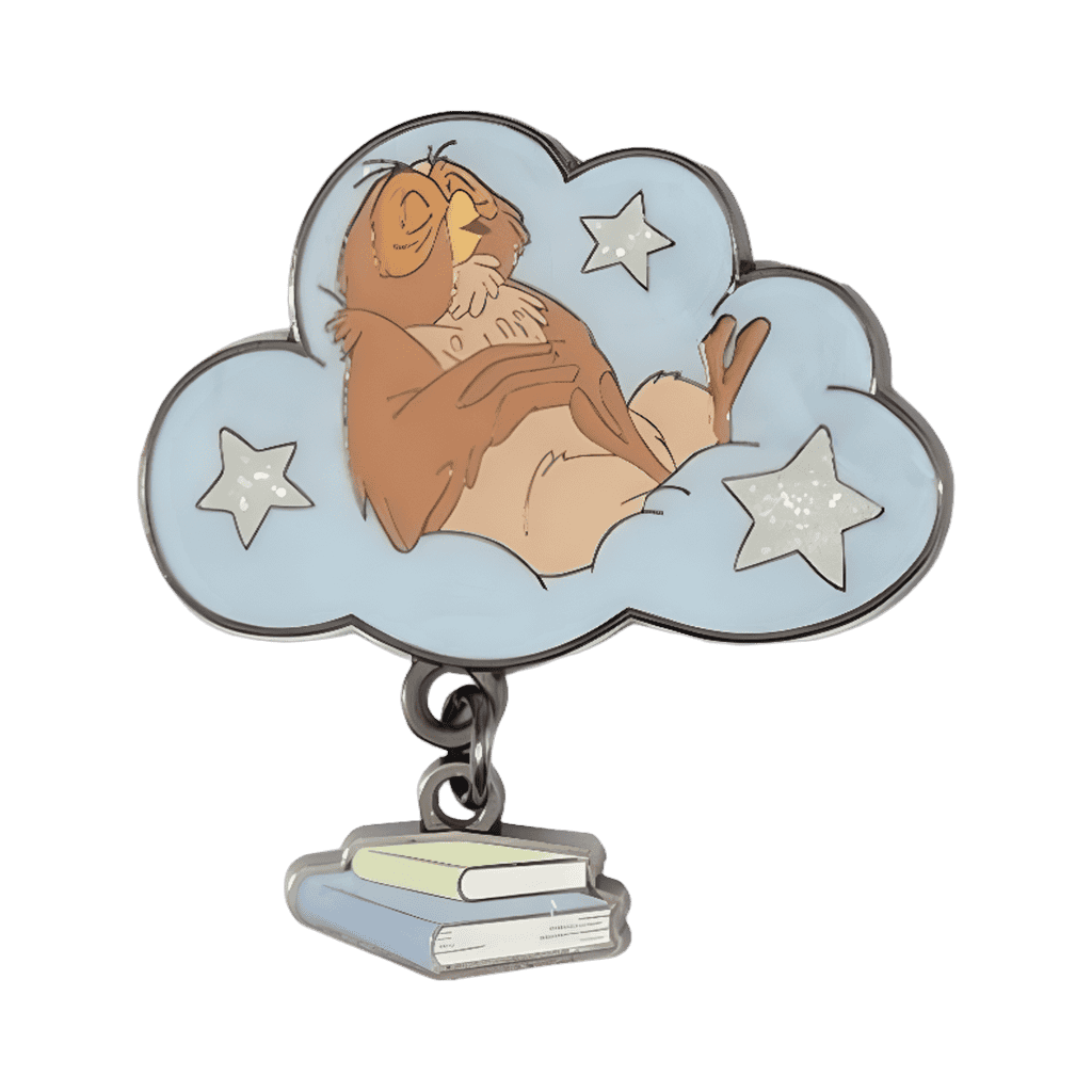 Owl Sleeping on a Cloud Disney pin