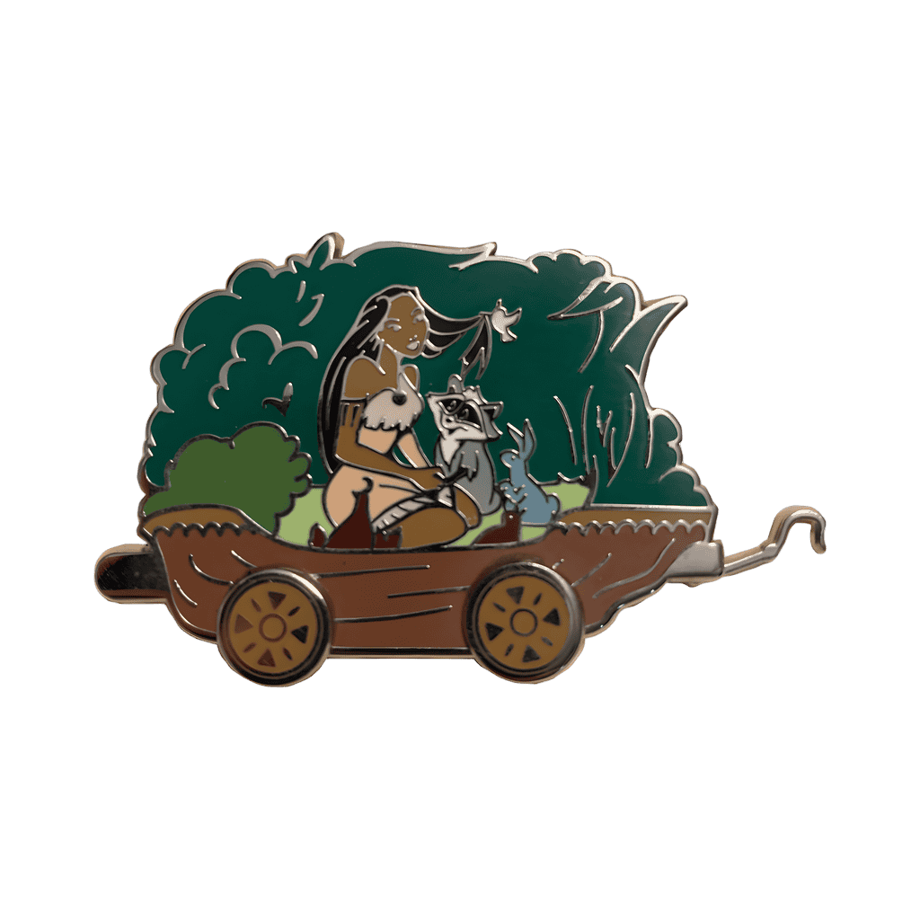 Animal Kingdom Train Car CHASER Disney pin