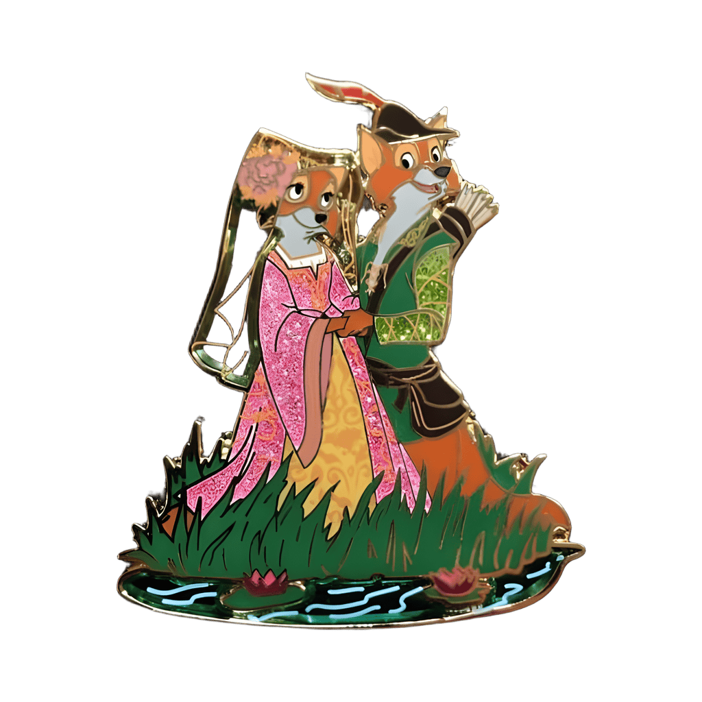 Robin Hood and Maid Marian Disney pin