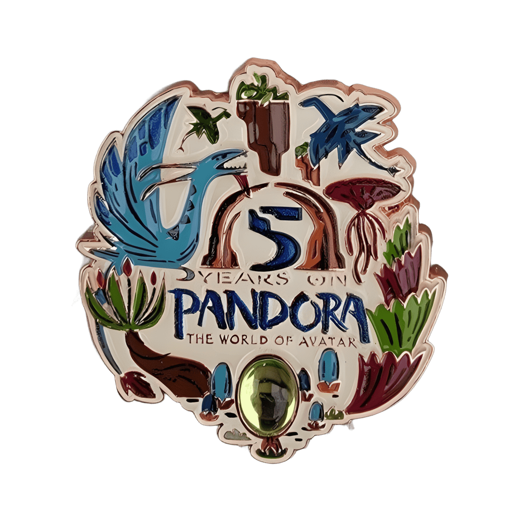 5 Years on Pandora Disney pin