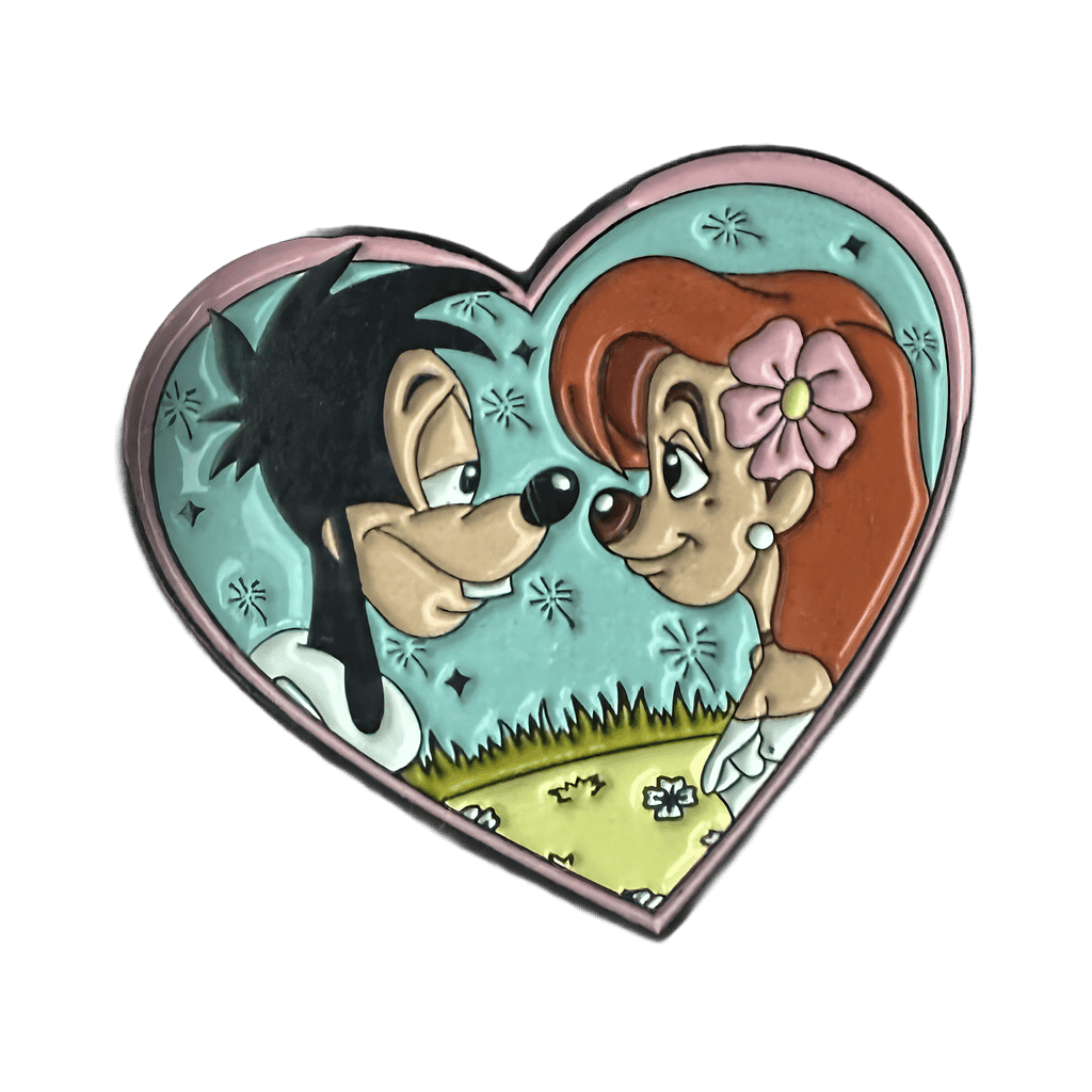Max and Roxanne Disney pin