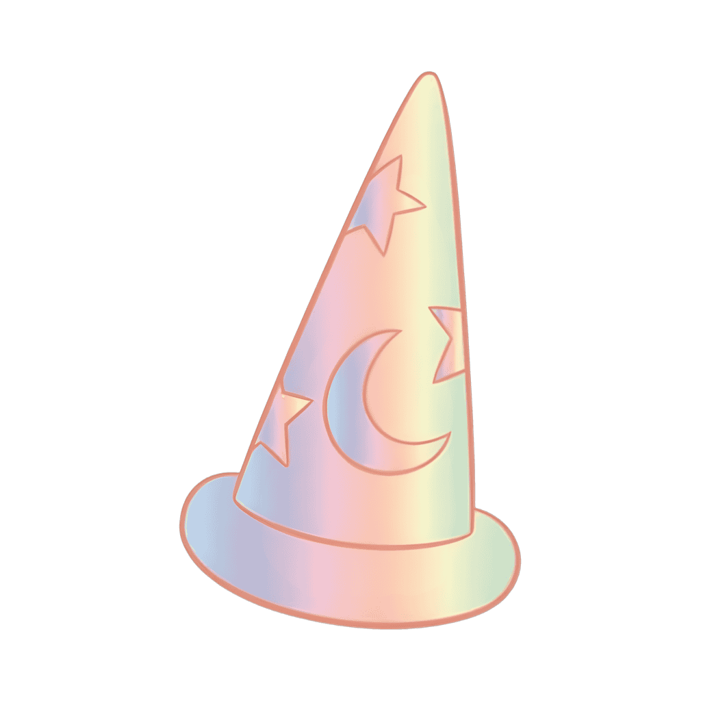 Magical Sorcerer Boxed Pin Set - Iridescent Sorcerer Hat Disney pin
