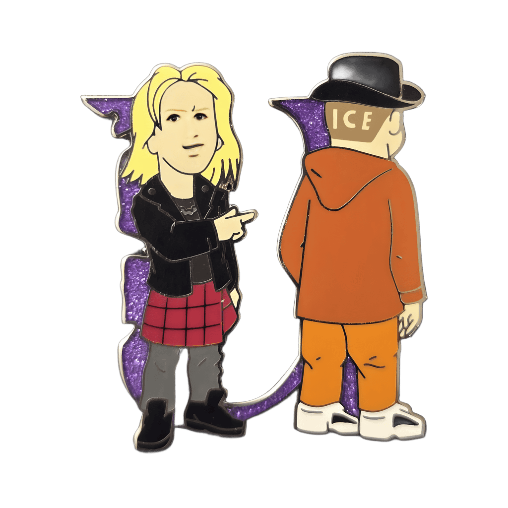 Jay & Ice - Letter U Disney pin