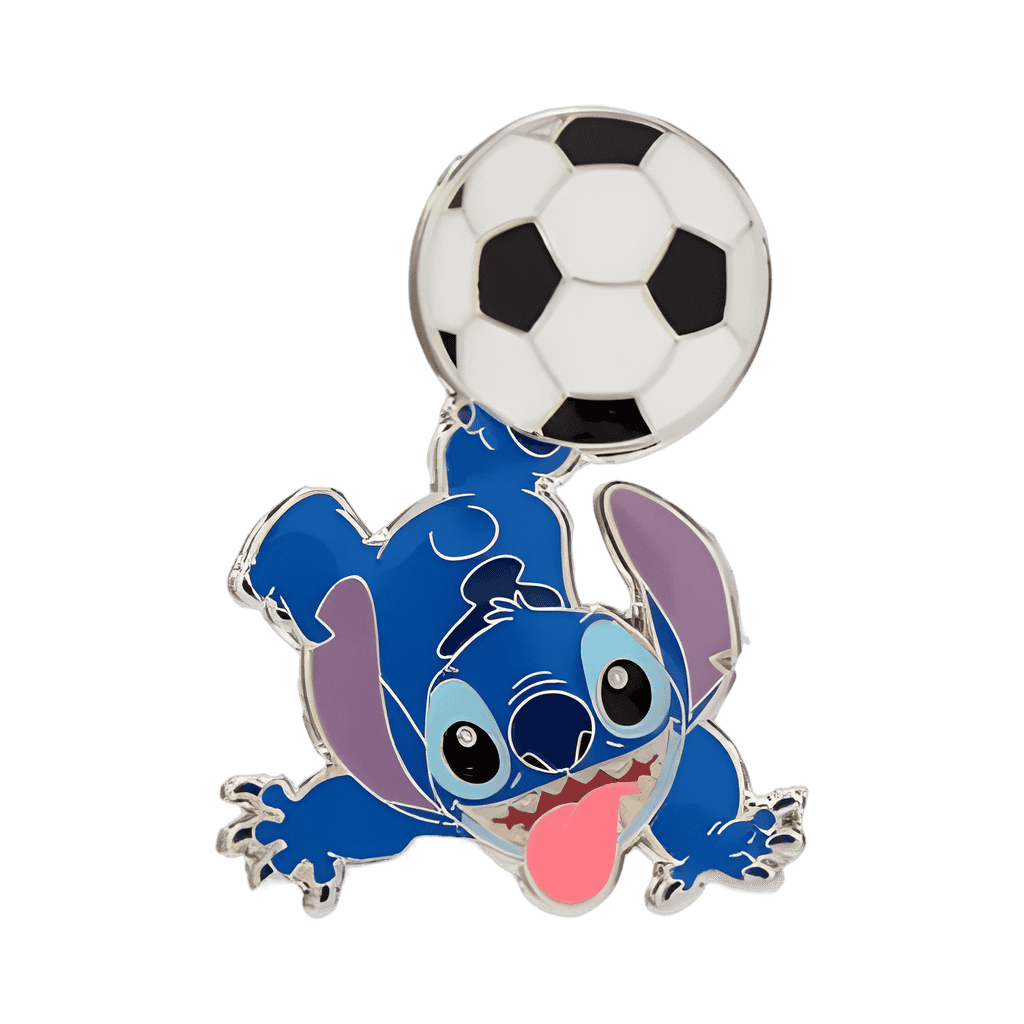 Soccer Stitch Disney pin