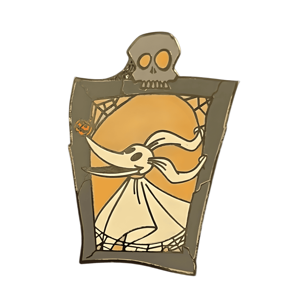 Zero in Orange Frame Disney pin