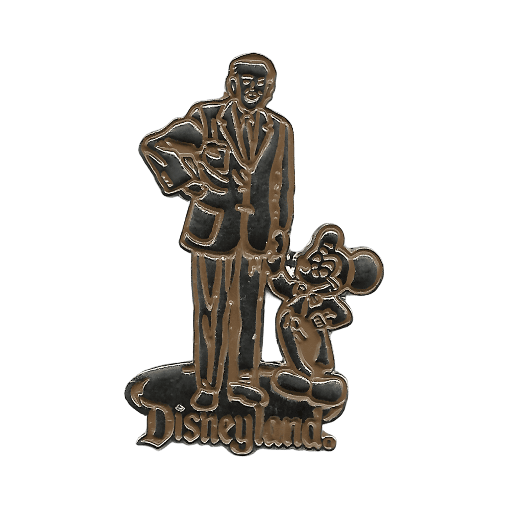 Partners Statue - Brown Outline Disney pin