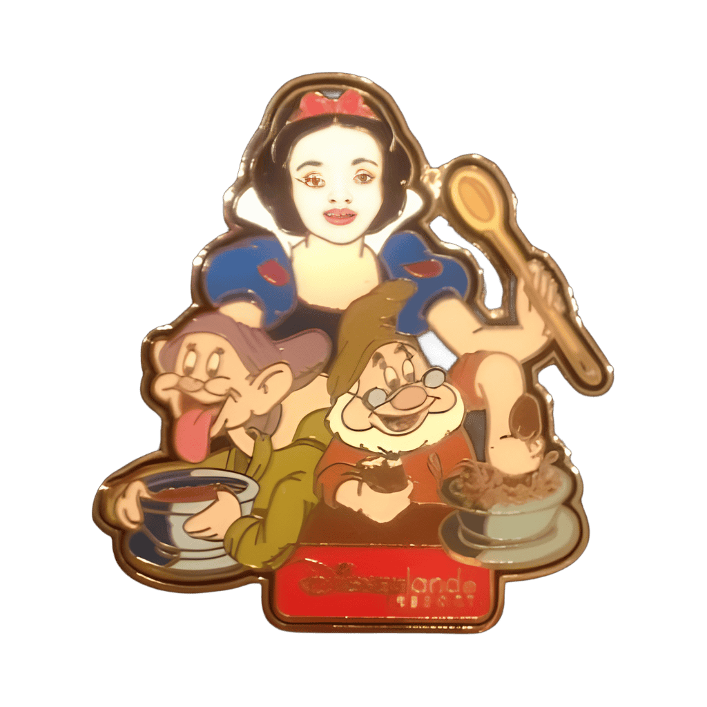 Snow White, Doc & Dopey Disney pin