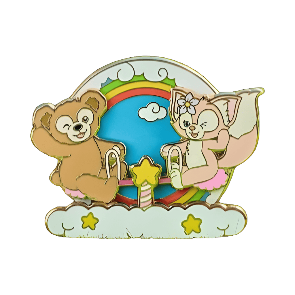 Duffy and LinaBell on Seesaw Disney pin