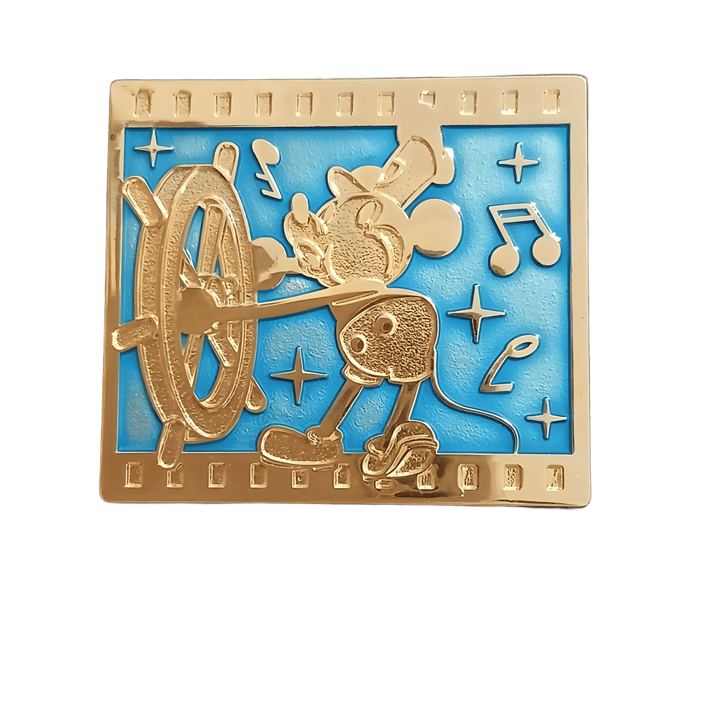 Mickey Classic Steamboat Willie Blue Filmstrip Disney pin