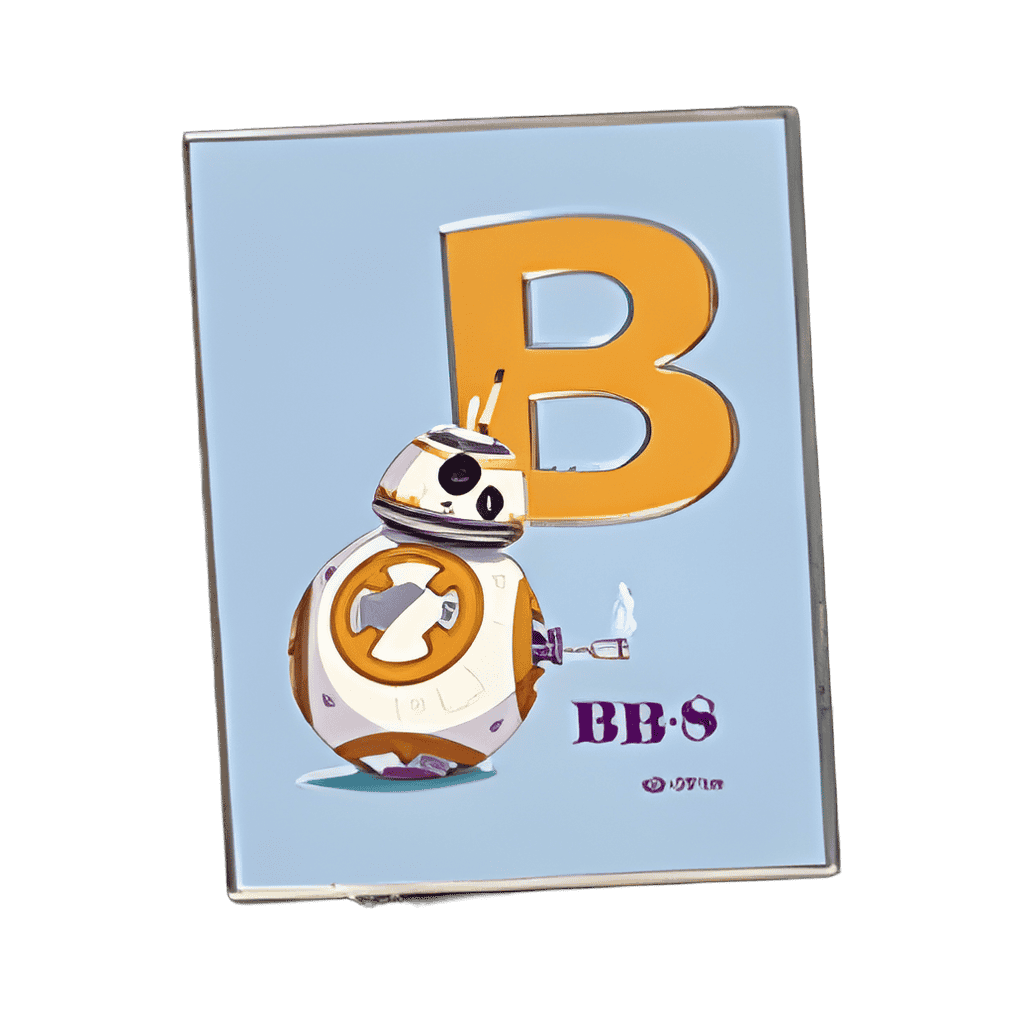 B - BB-8 Disney pin