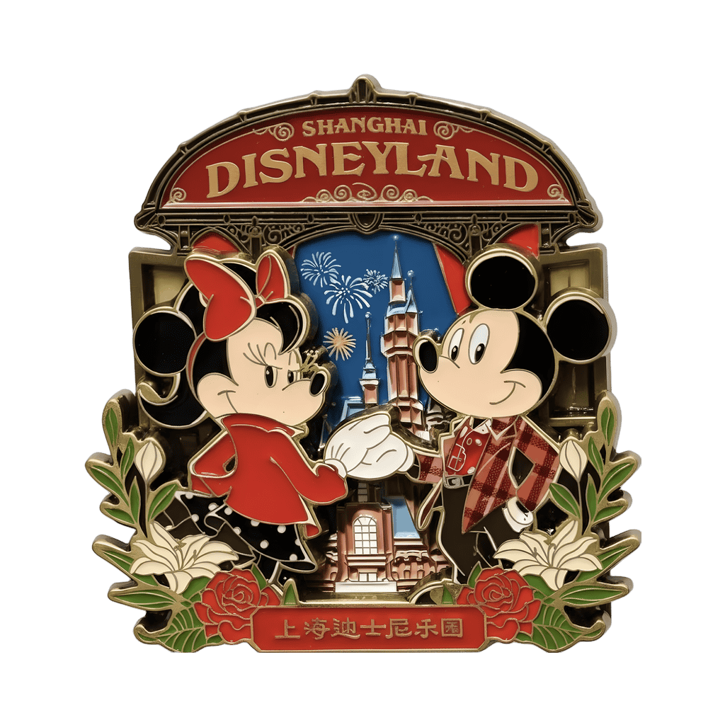 Mickey and Minnie Disney pin