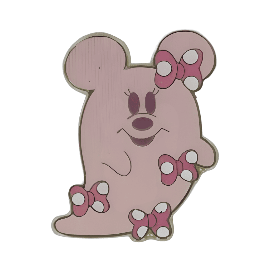 Minnie Ghost with Bows Disney pin