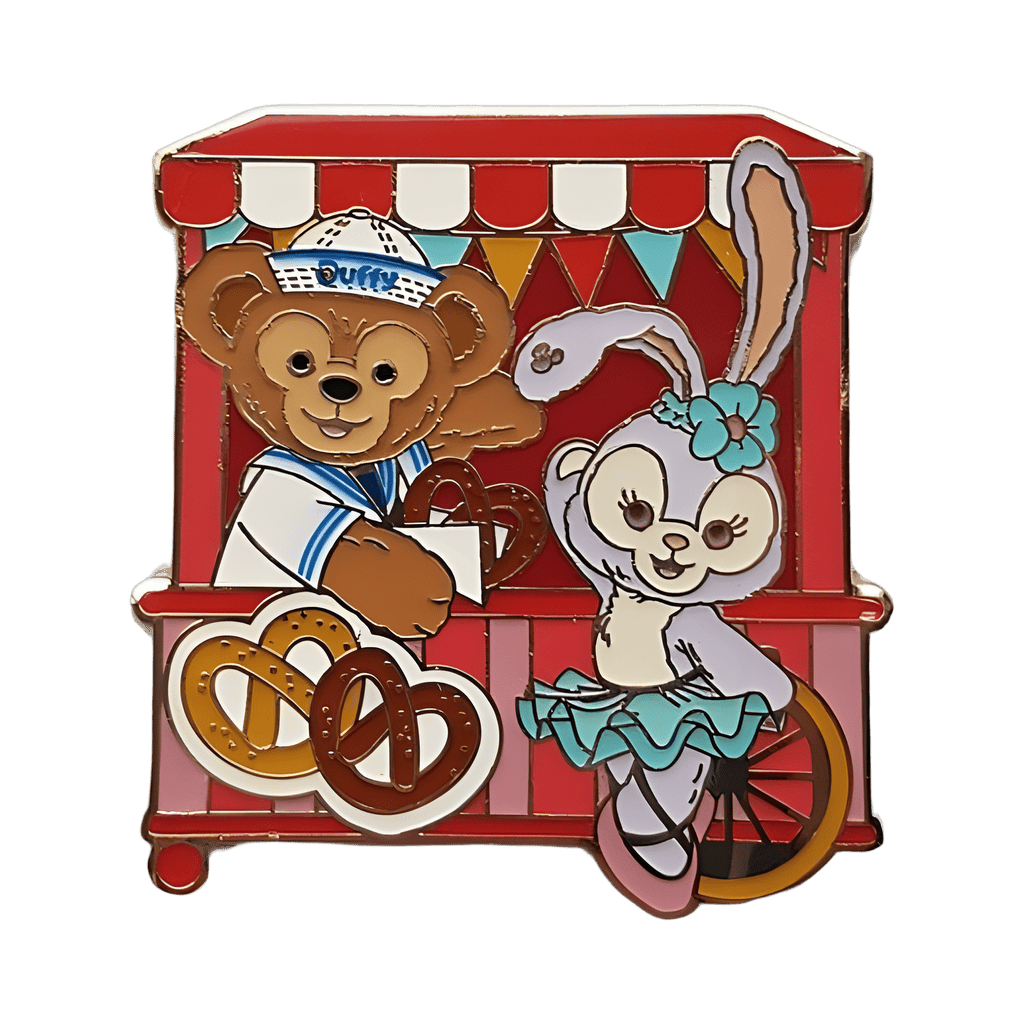 Duffy and StellaLou red Disney pin
