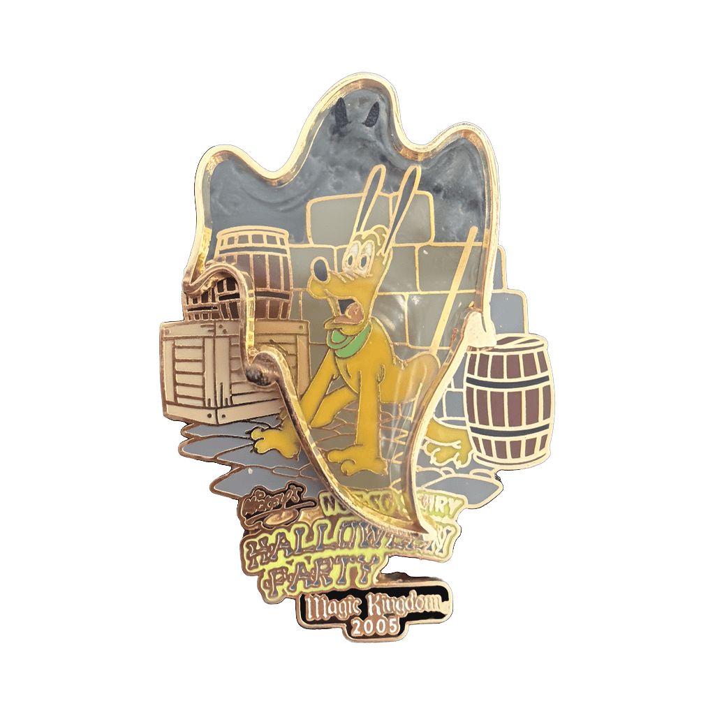 Pluto and Ghost MNSSHP 2005 Disney pin