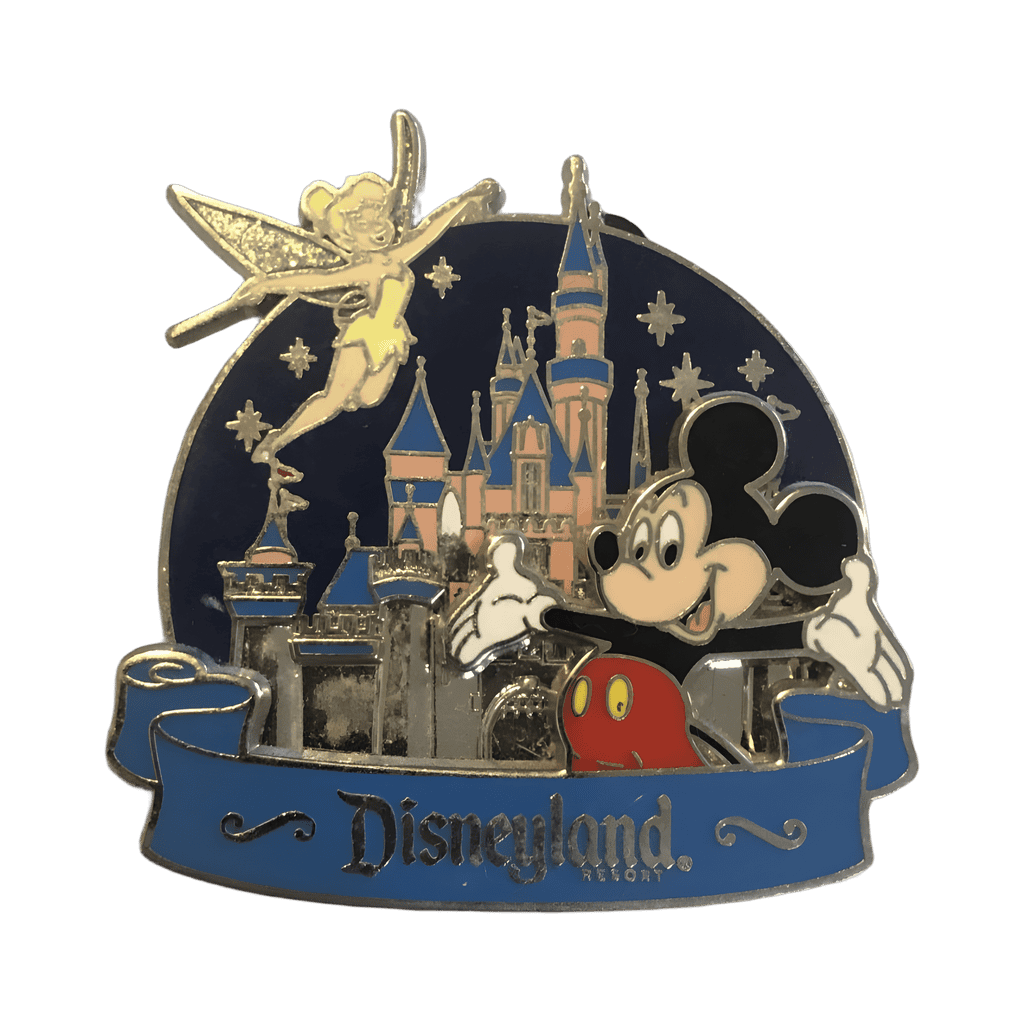 Sleeping Beauty Castle - Mickey and Tinker Bell Disney pin