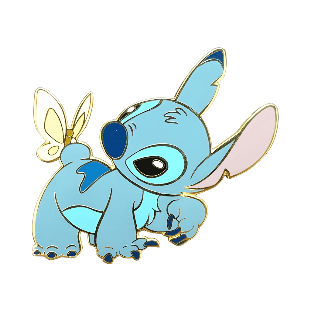 Stitch with Butterfly Disney pin
